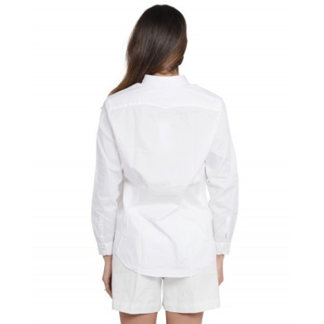 Massimo Alba white Uma shirt