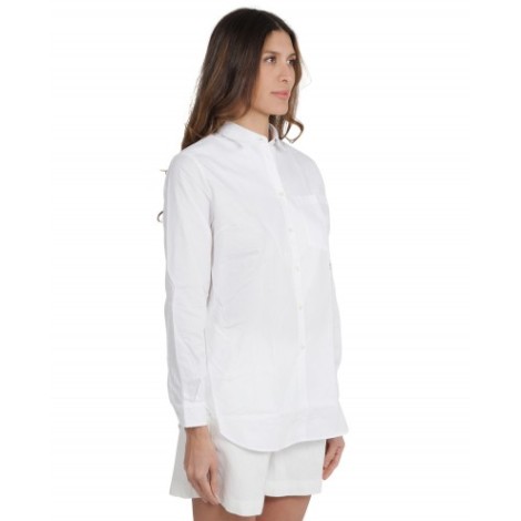 Massimo Alba white Uma shirt