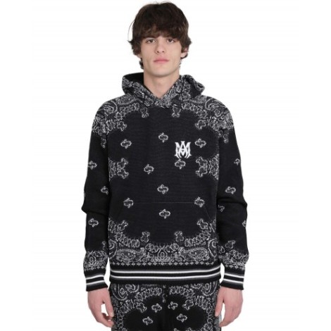 Amiri black Bandana B-Ball hoodie