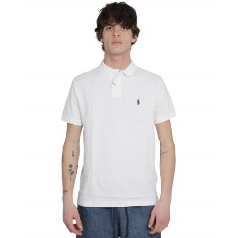 Polo Ralph Lauren white logo polo