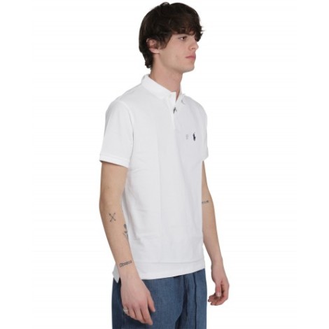 Polo Ralph Lauren white logo polo