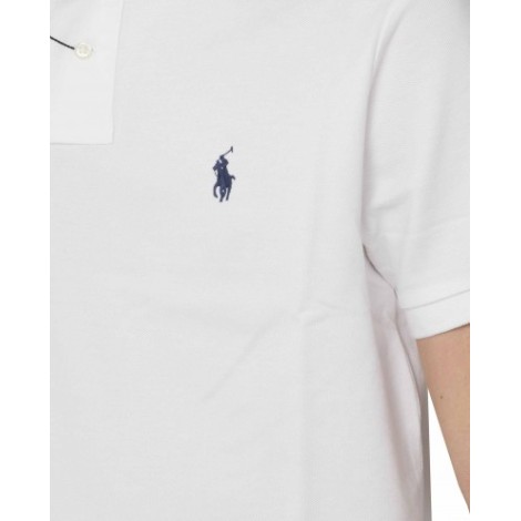 Polo Ralph Lauren white logo polo