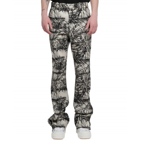 Amiri floral Aloha slash trousers