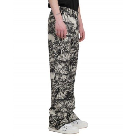 Amiri floral Aloha slash trousers