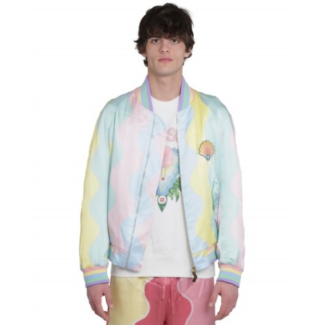 Casablanca pastel Shell Wave bomber