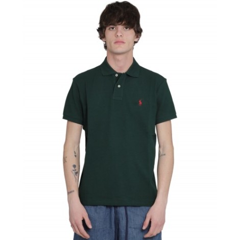 Polo Ralph Lauren dark green logo polo