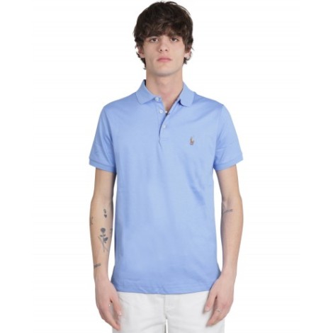 Polo Ralph Lauren light blue logo polo