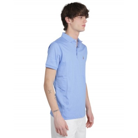 Polo Ralph Lauren light blue logo polo