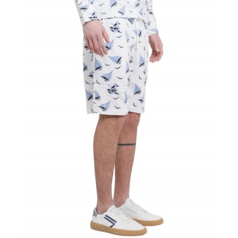 Polo Ralph Lauren white Skipper Bearwaiian bermudas