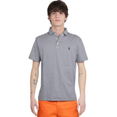 Polo Ralph Lauren striped logo polo