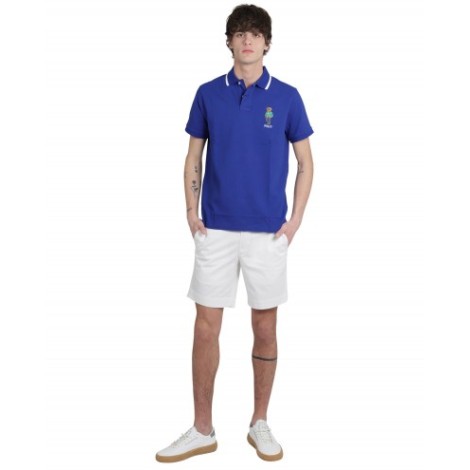 Polo Ralph Lauren blue Beach Bear polo