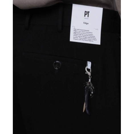 PT Torino black Edge trousers