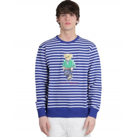 Polo Ralph Lauren striped Beach Bear sweatshirt