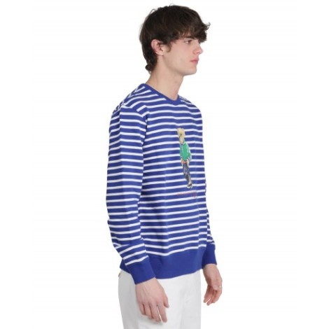 Polo Ralph Lauren striped Beach Bear sweatshirt