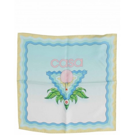 Casablanca light blue Memphis Icon foulard S