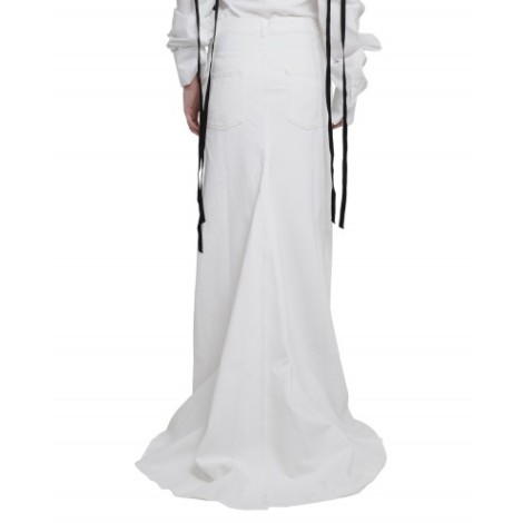 Ann Demeulemeester white Goele skirt