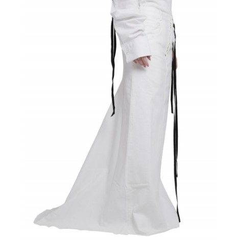 Ann Demeulemeester white Goele skirt