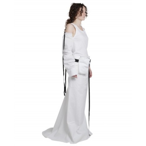 Ann Demeulemeester white Goele skirt