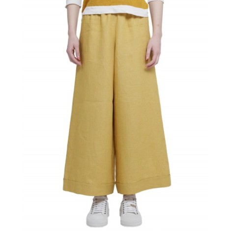 Cristina Bonfanti yellow Nella trousers