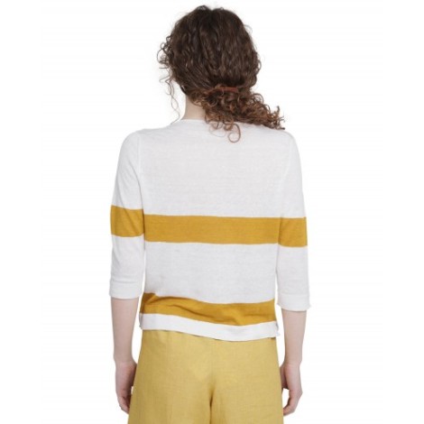 CXB white Giada top OCHRE