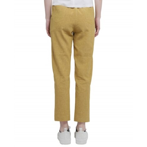 Cristina Bonfanti yellow Wanda trousers