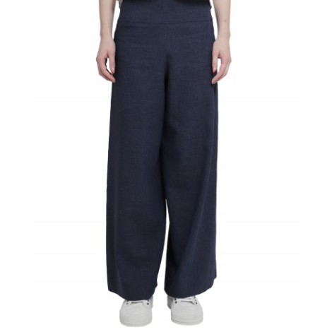 Cristina Bonfanti navy Liguria trousers