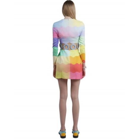 Casablanca rainbow dress