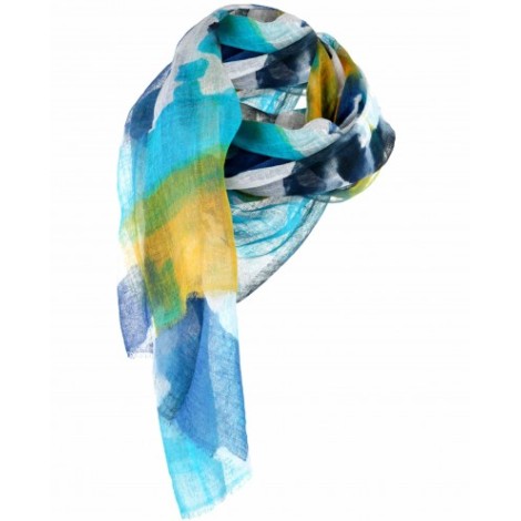 Dianora blue Spritz scarf