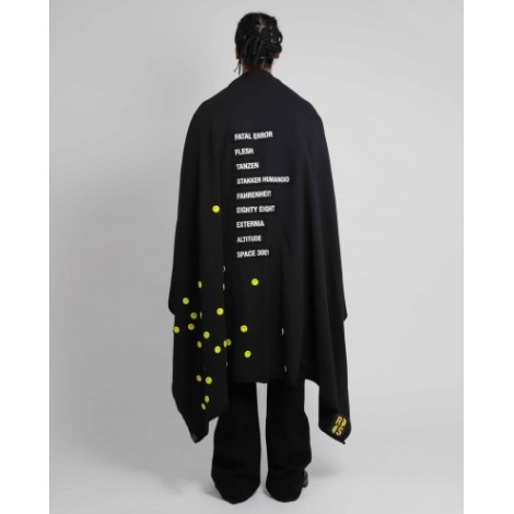 Raf Simons x Smiley black blanket