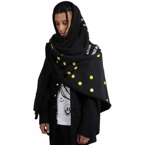 Raf Simons x Smiley black blanket