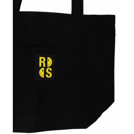 Raf Simons x Smiley black denim tote