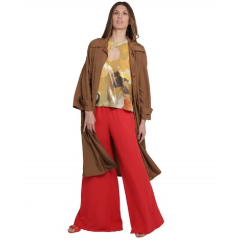 Gianluca Capannolo red Antonia trousers