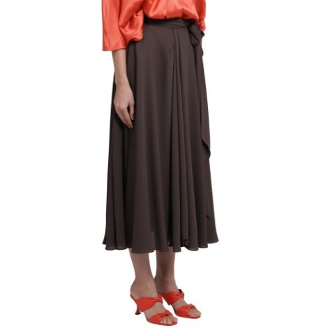 Gianluca Capannolo brown Silvana skirt