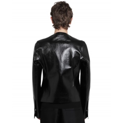 Sapio black leather jacket