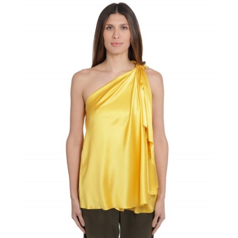 Gianluca Capannolo yellow Bianca top