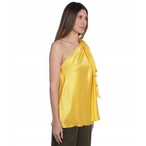 Gianluca Capannolo yellow Bianca top