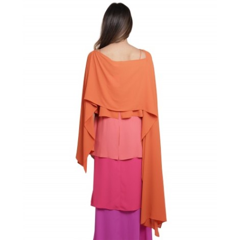 Gianluca Capannolo orange stole top