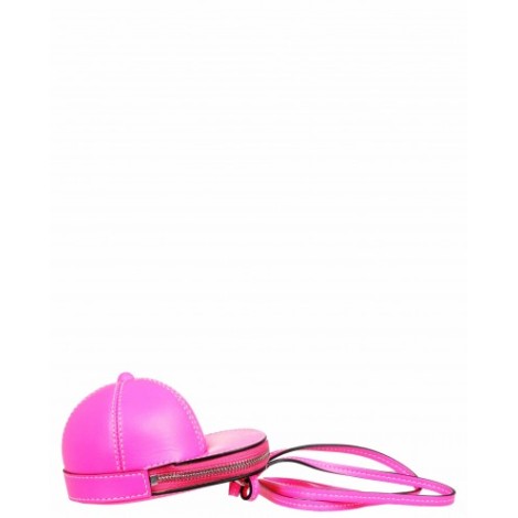 JW Anderson fuchsia Nano cap bag