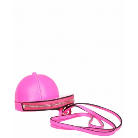 JW Anderson fuchsia Nano cap bag