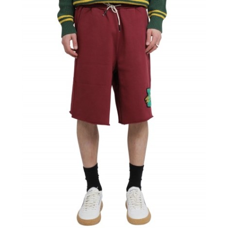 HTC burgundy Legless bermudas