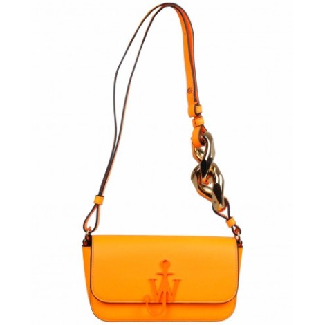 JW Anderson orange Chain baguette Anchor bag