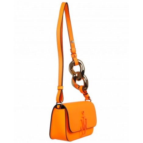 JW Anderson orange Chain baguette Anchor bag