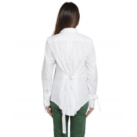 JW Anderson white tied cuff shirt