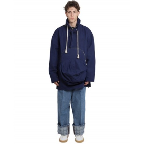 JW Anderson blue Cap Bag jacket