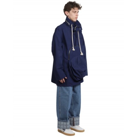 JW Anderson blue Cap Bag jacket