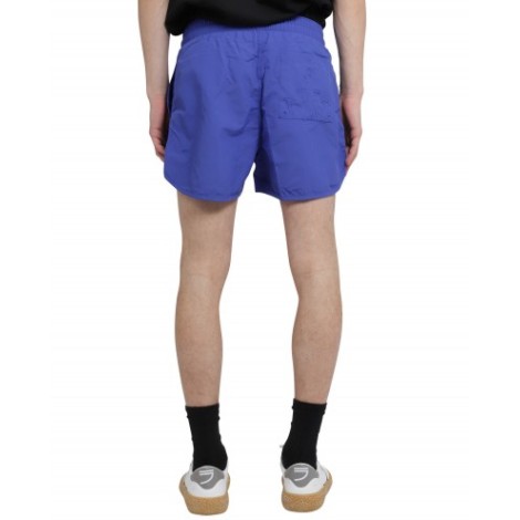 JW Anderson blue logo swimshorts