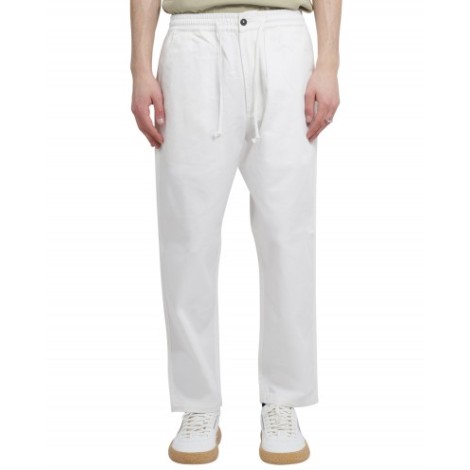 Universal Works ecru Hi Water trousers