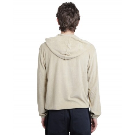 Universal Works beige Beach hoodie