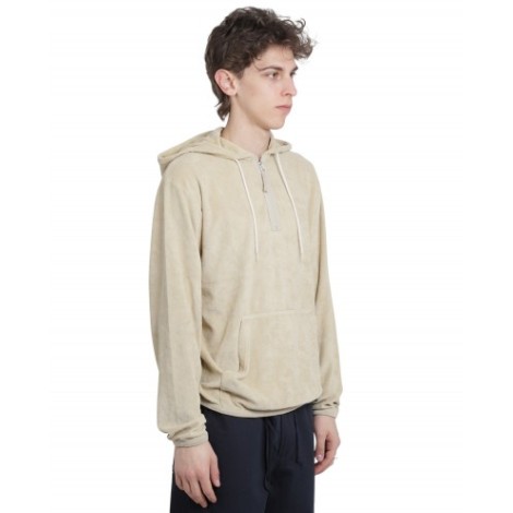 Universal Works beige Beach hoodie