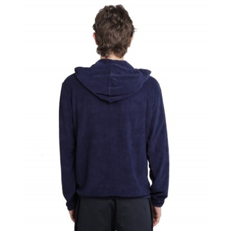 Universal Works navy beach hoodie